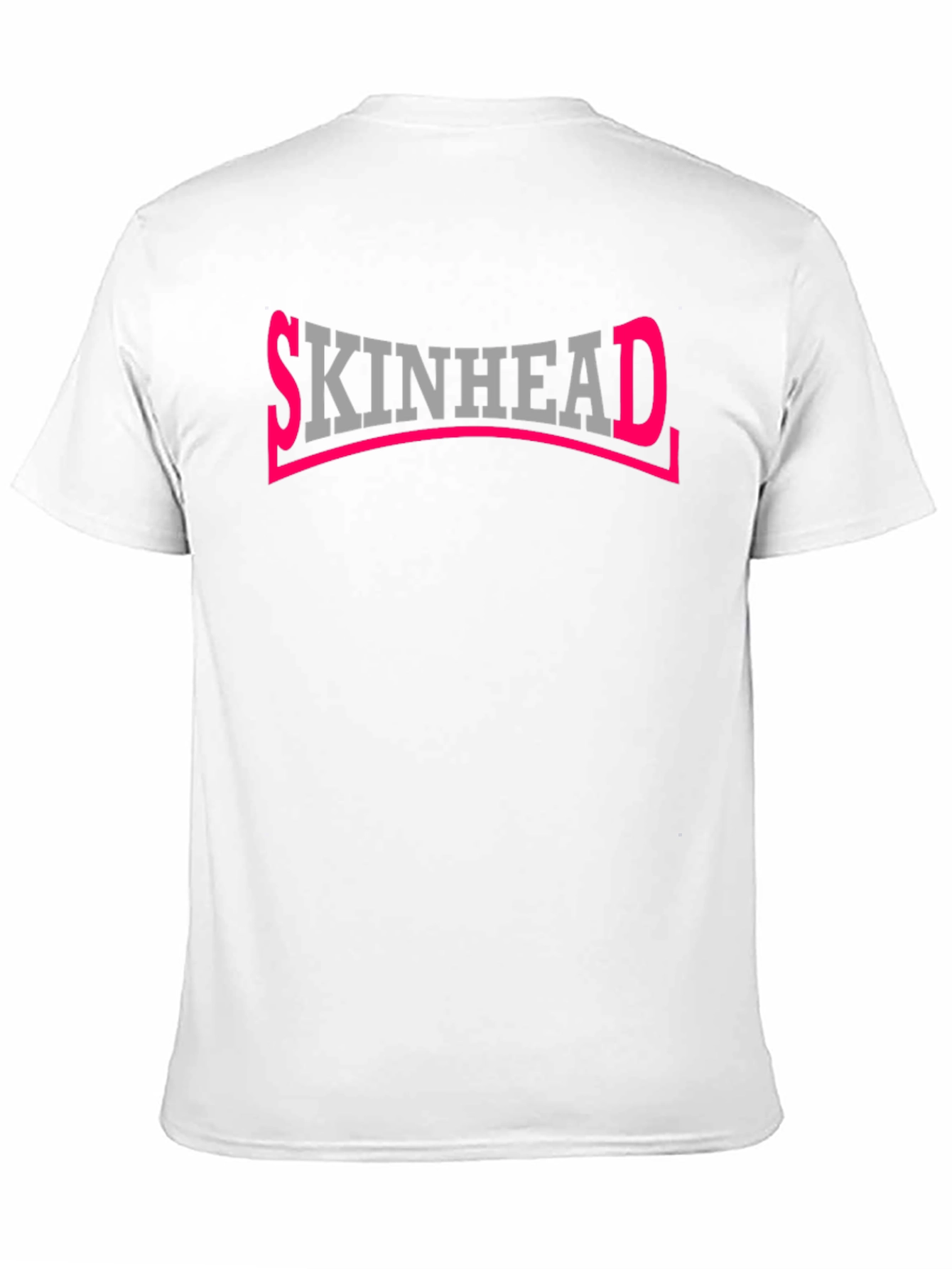 Camiseta Negra Skinhead para Hombre