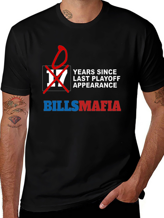 Camiseta Bills Mafia: Fin a la Sequía de Playoffs