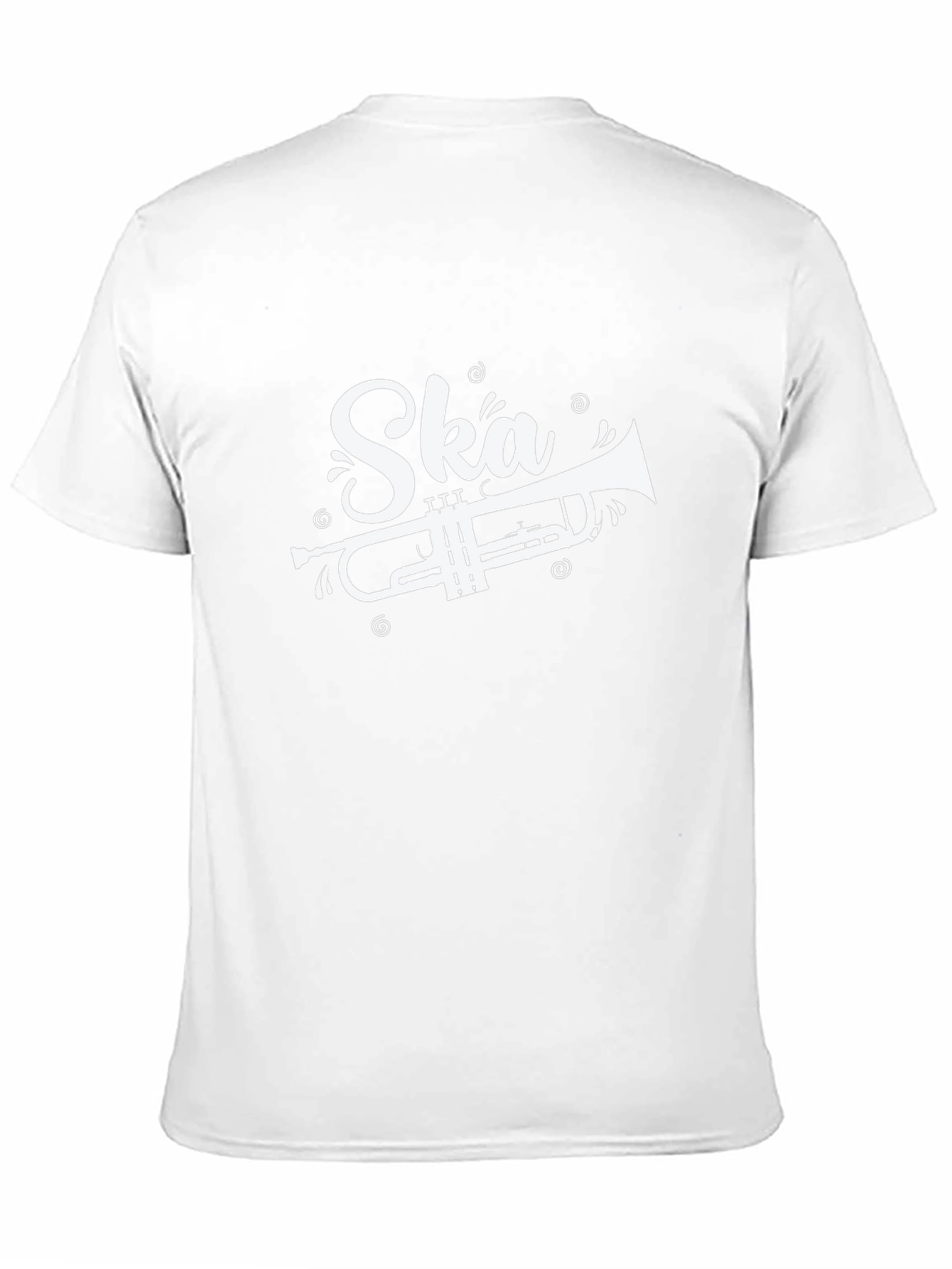 Camiseta Negra Ska con Trompeta