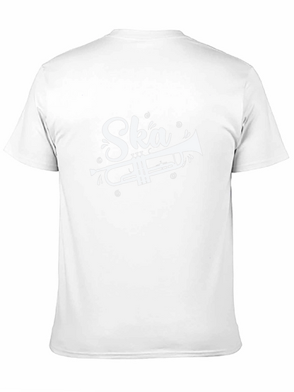 Camiseta Negra Ska con Trompeta