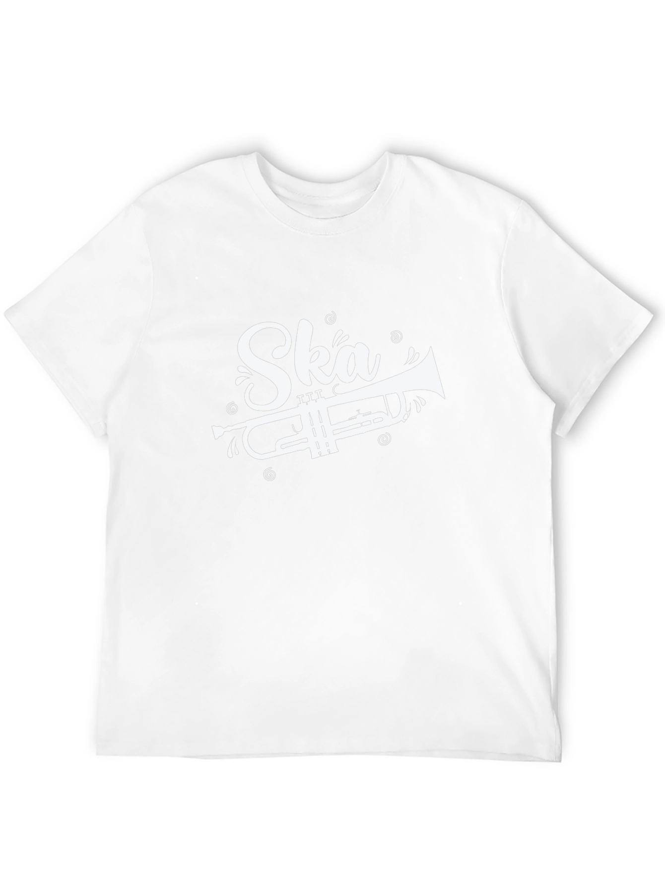 Camiseta Negra Ska con Trompeta