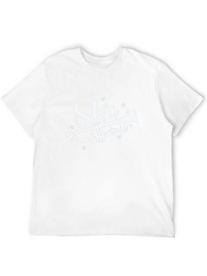 Camiseta Negra Ska con Trompeta