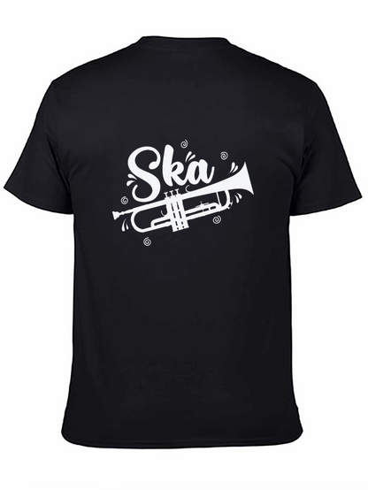 Camiseta Negra Ska con Trompeta