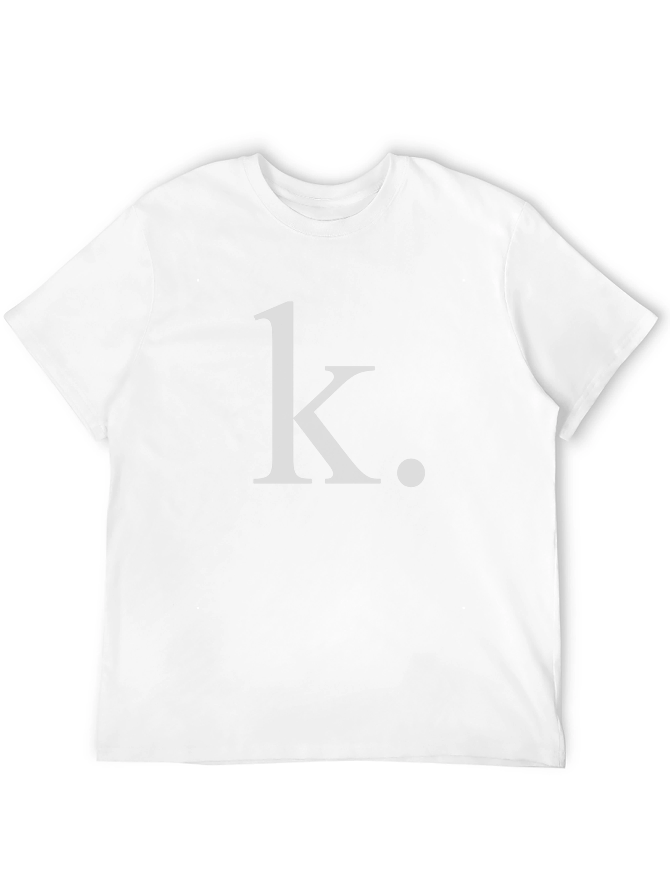 Camiseta Negra con Diseño k.