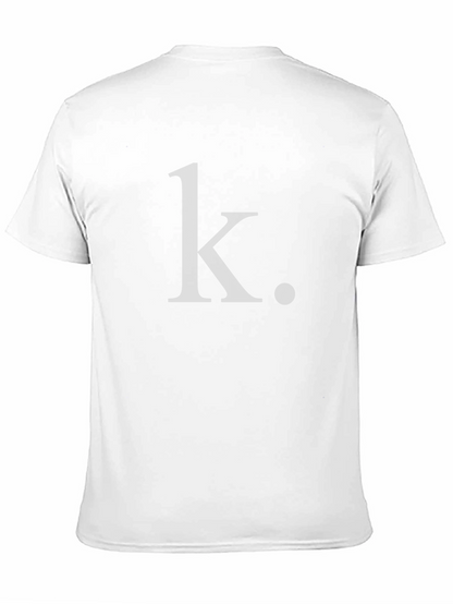 Camiseta Negra con Diseño k.