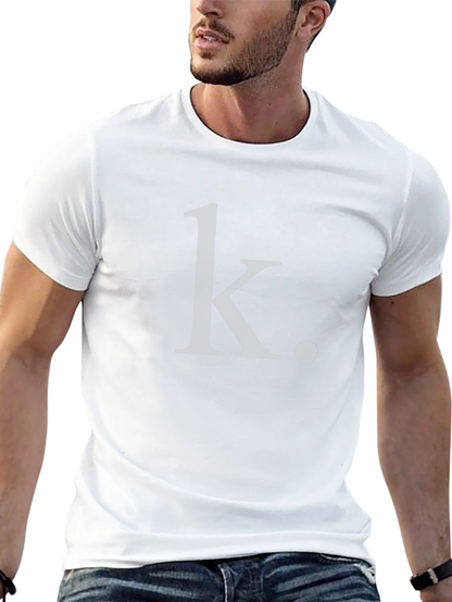 Camiseta Negra con Diseño k.