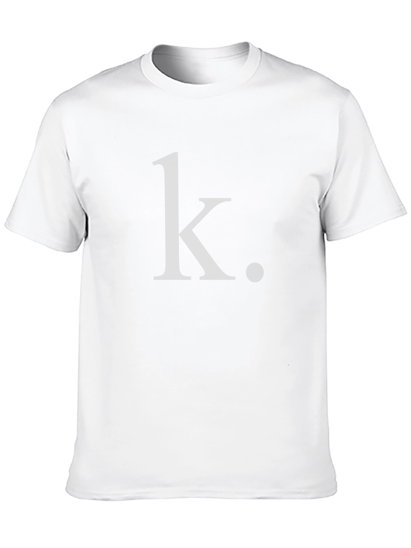 Camiseta Negra con Diseño k.