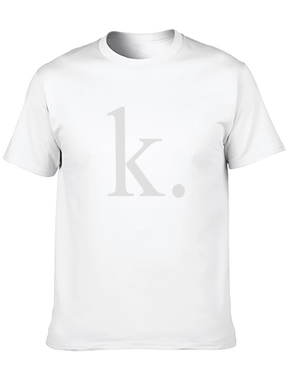 Camiseta Negra con Diseño k.