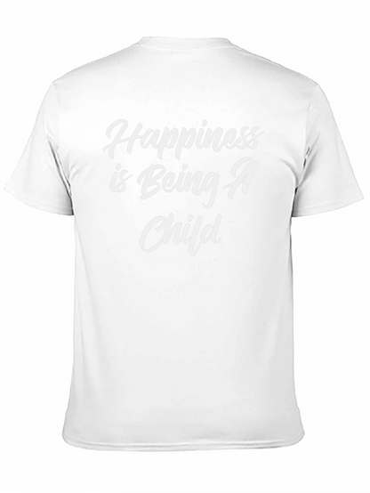 Camiseta Negra: La Felicidad es Ser Niño