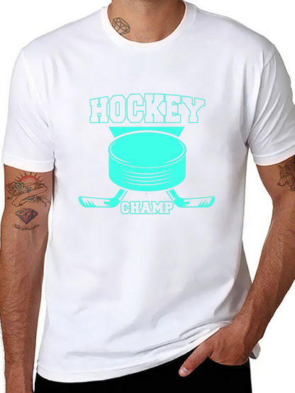 Camiseta Hockey Champ para Hombre - Diseño Único