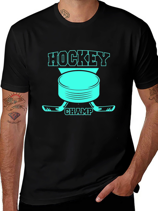 Camiseta Hockey Champ para Hombre - Diseño Único