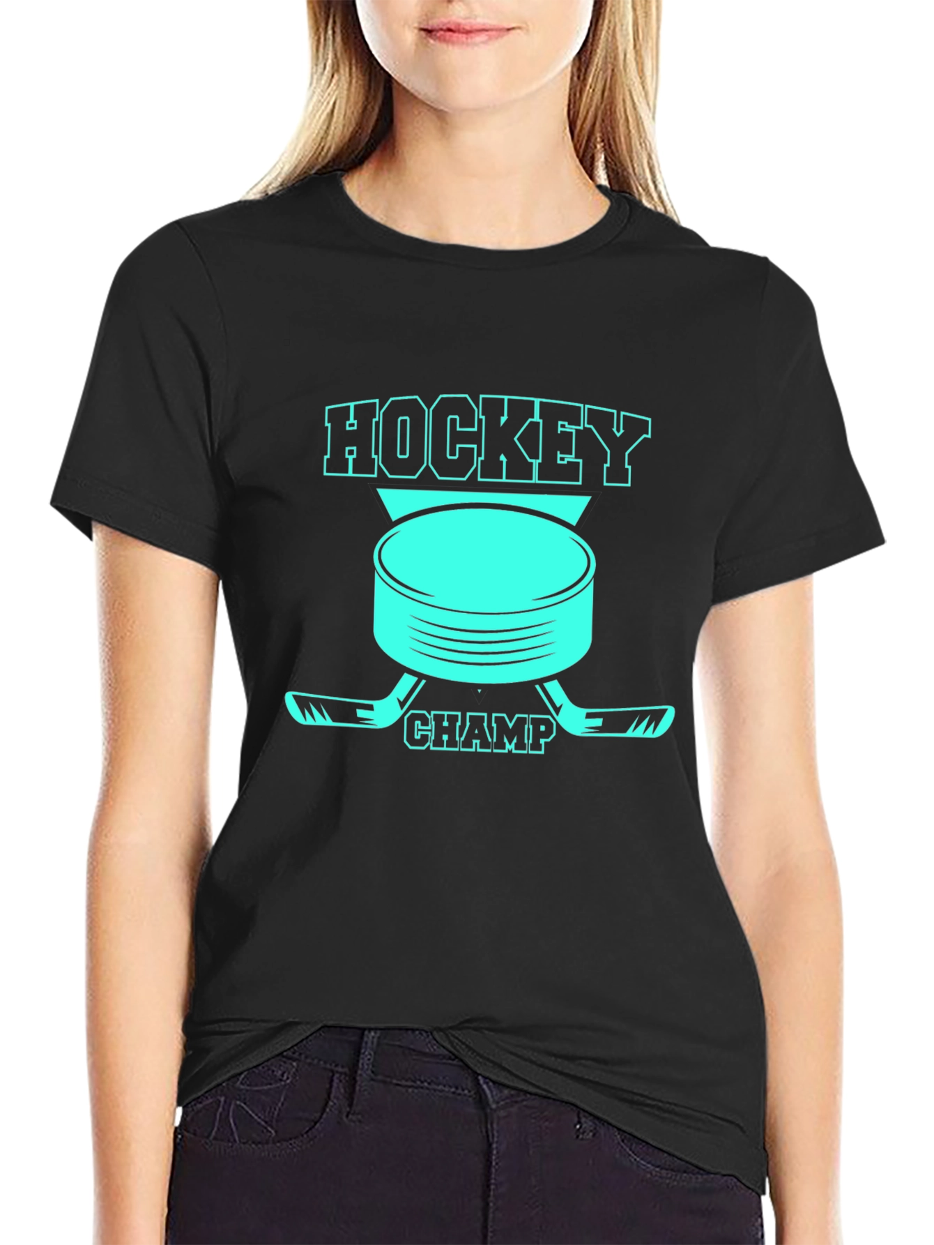 Camiseta Hockey Champ para Hombre - Diseño Único