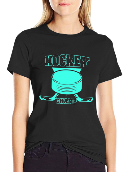 Camiseta Hockey Champ para Hombre - Diseño Único