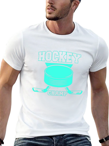 Camiseta Hockey Champ para Hombre - Diseño Único