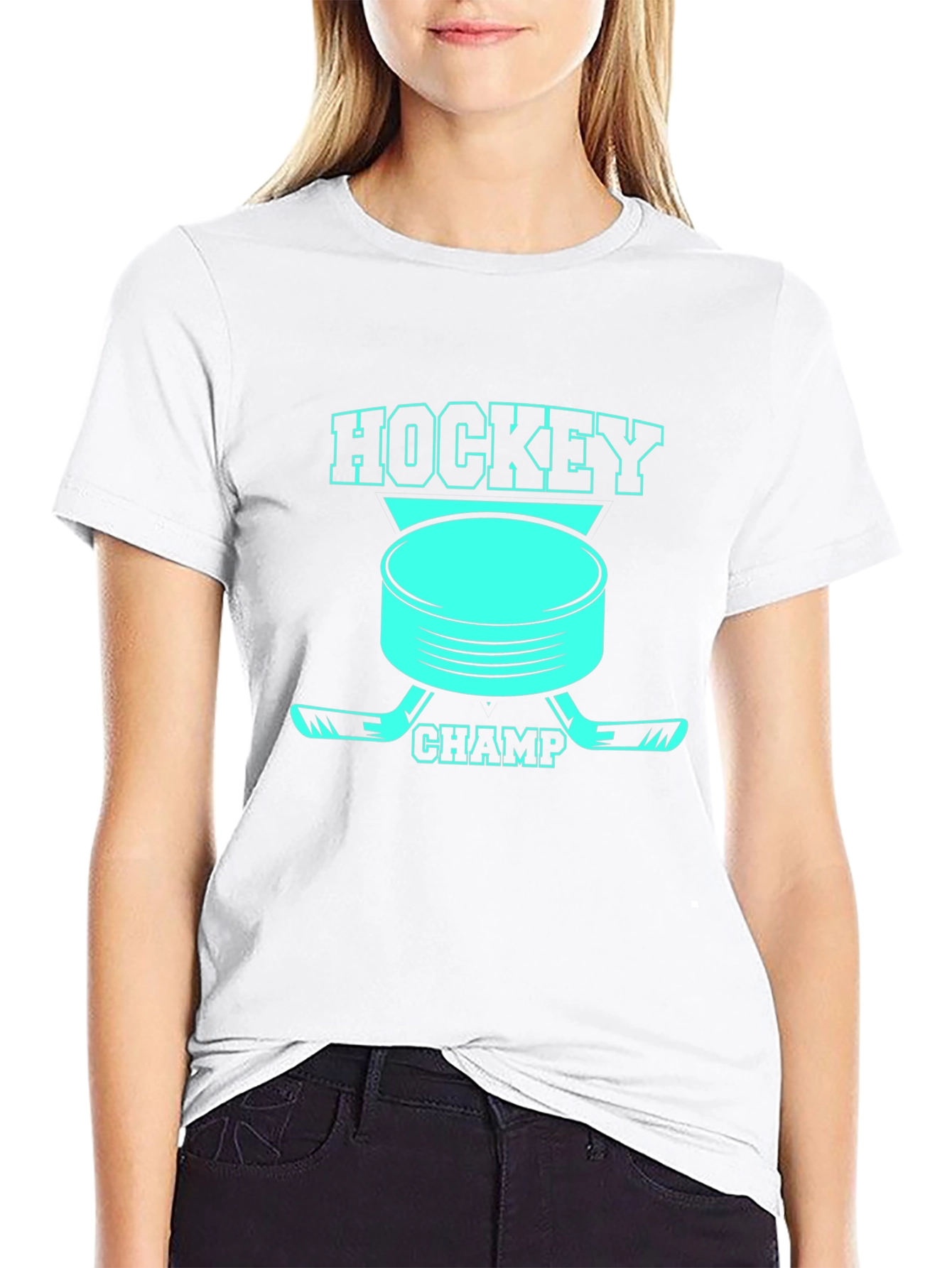 Camiseta Hockey Champ para Hombre - Diseño Único