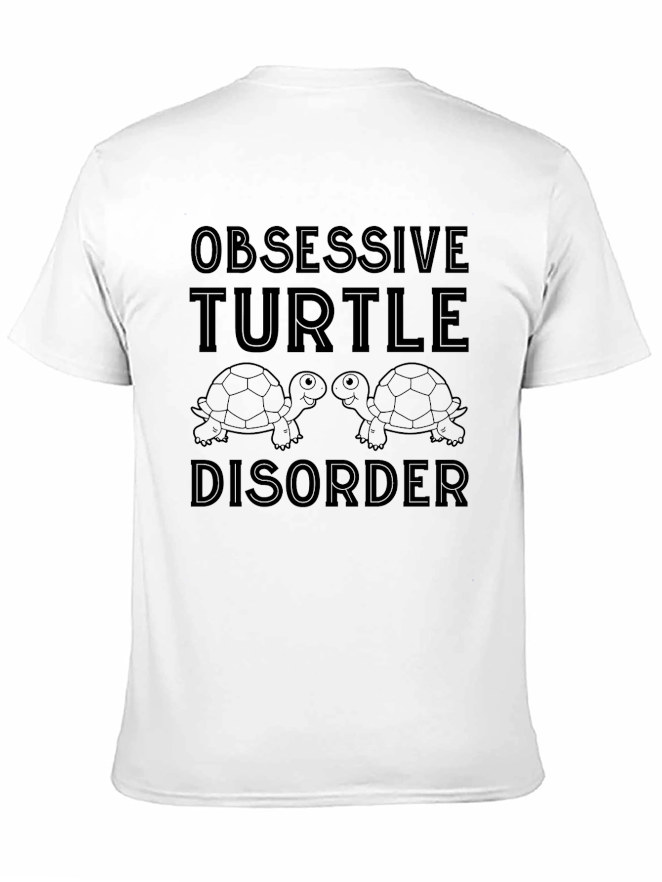Camiseta Negra: Obsesión por las Tortugas