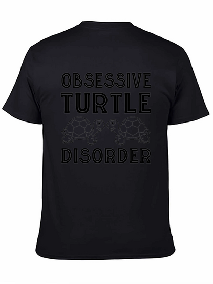 Camiseta Negra: Obsesión por las Tortugas