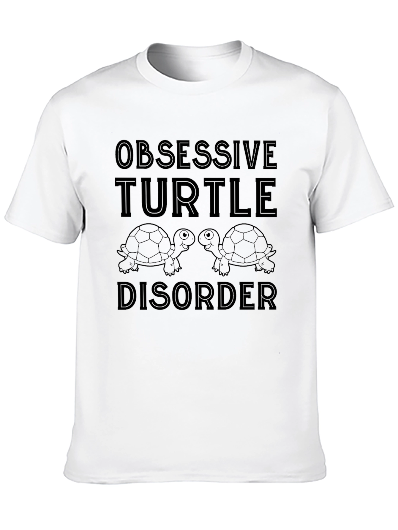 Camiseta Negra: Obsesión por las Tortugas