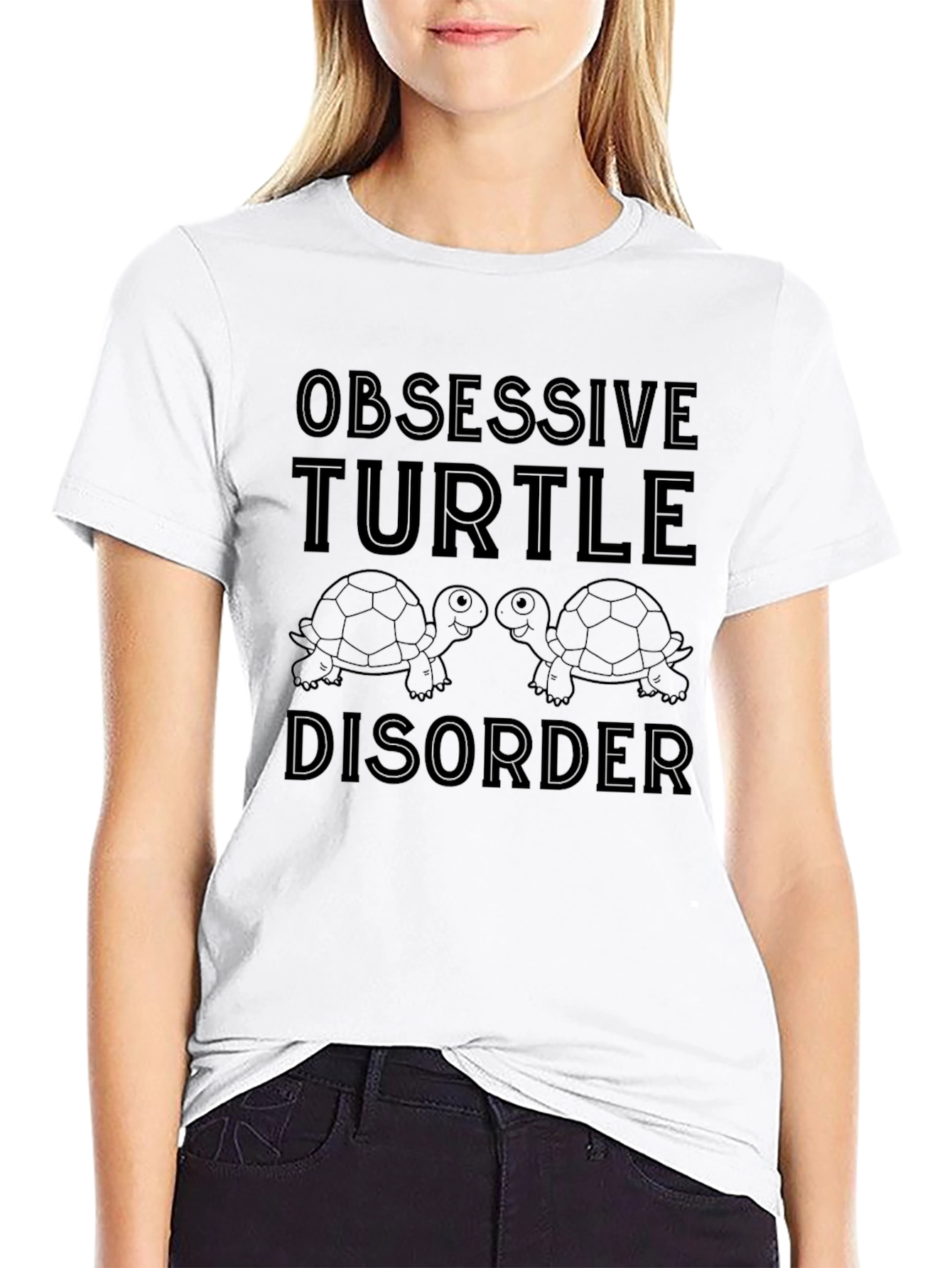 Camiseta Negra: Obsesión por las Tortugas
