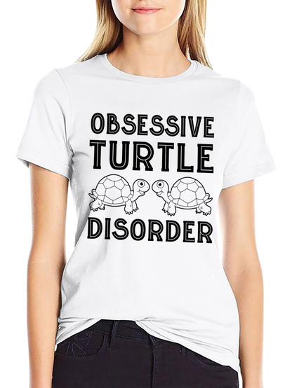 Camiseta Negra: Obsesión por las Tortugas