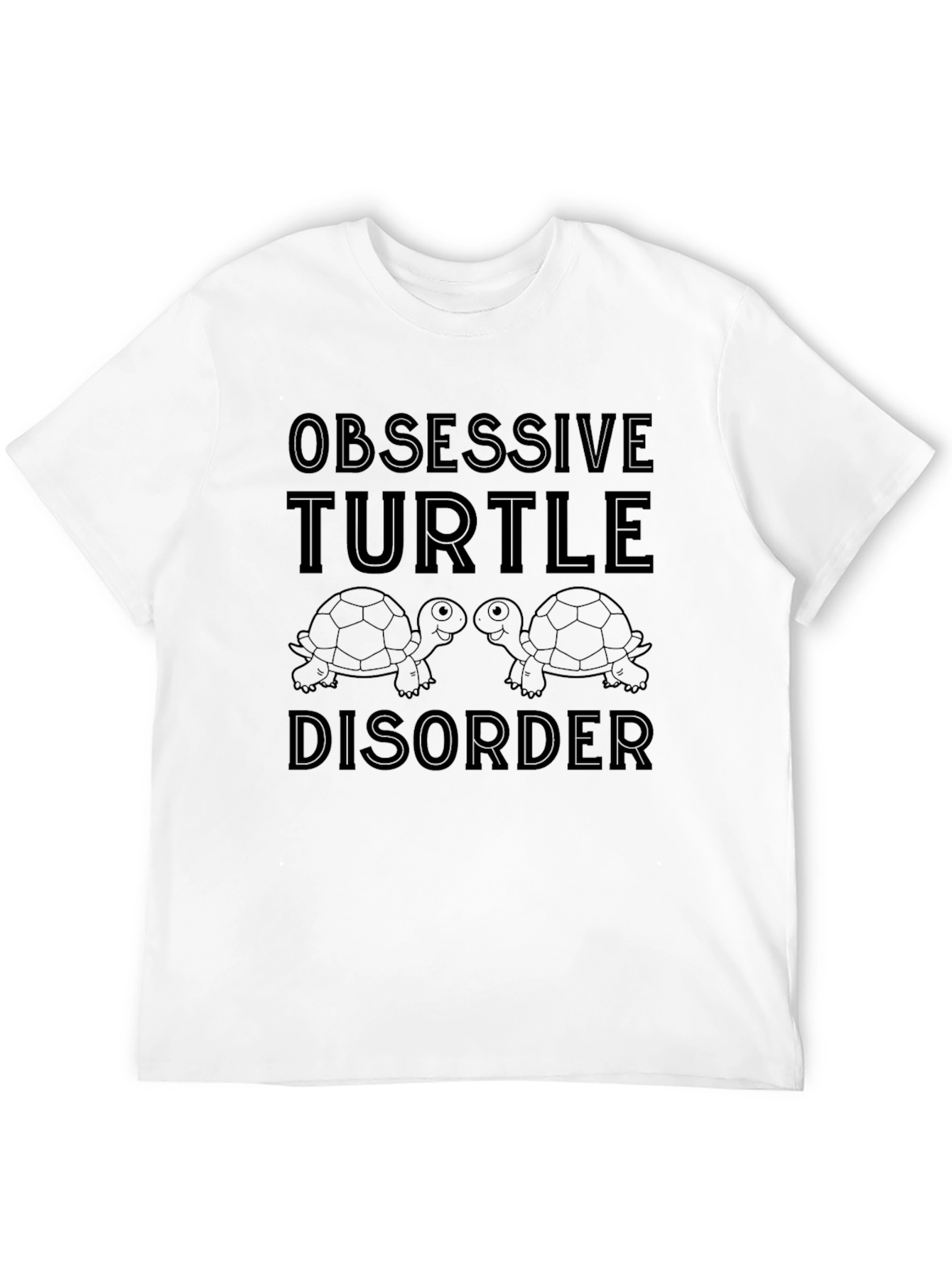 Camiseta Negra: Obsesión por las Tortugas
