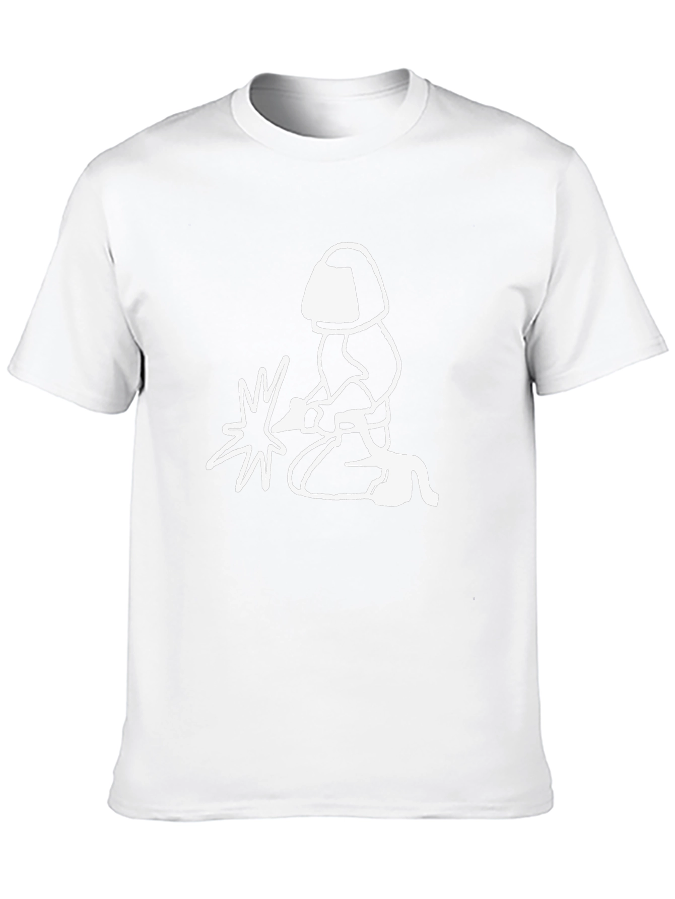 Camiseta Negra con Diseño de Soldador