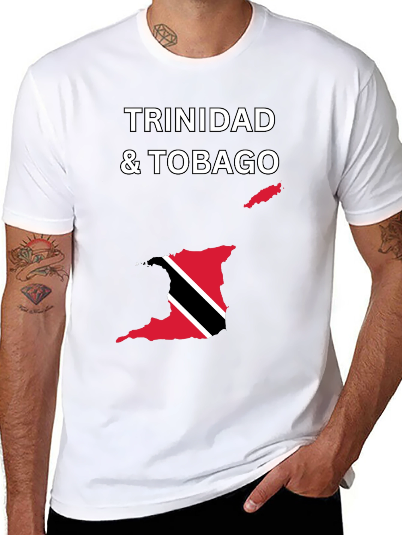 Camiseta Trinidad y Tobago - Diseño Bandera