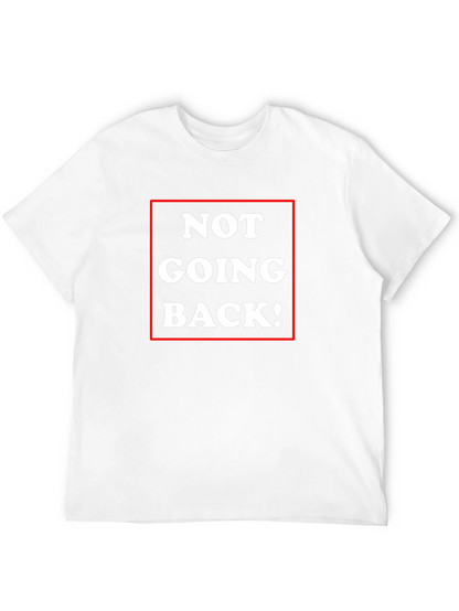 Camiseta Negra: ¡No Volveré!