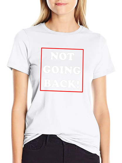 Camiseta Negra: ¡No Volveré!