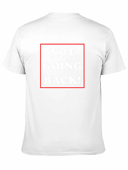 Camiseta Negra: ¡No Volveré!