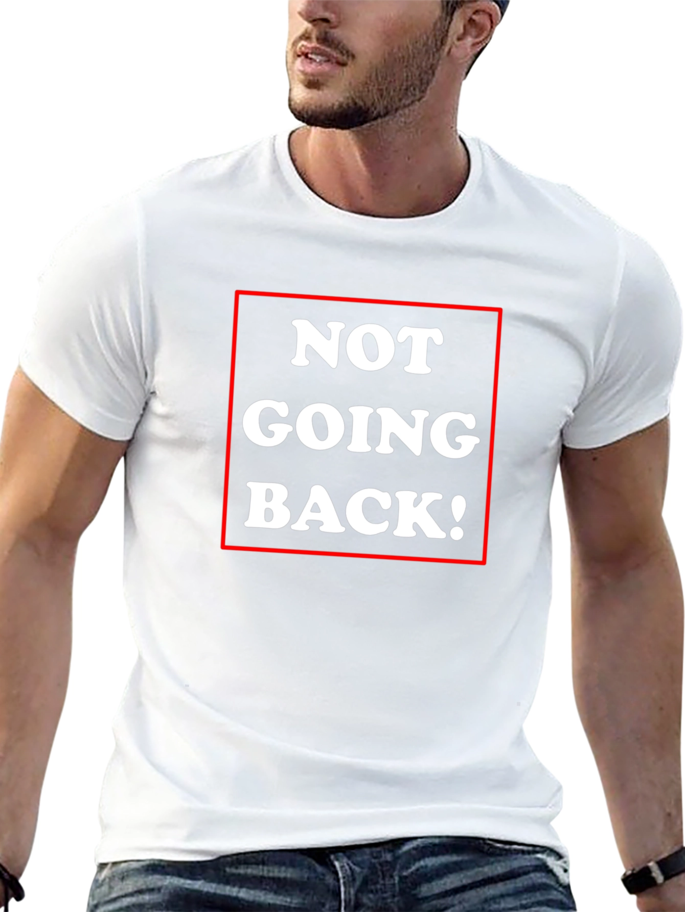 Camiseta Negra: ¡No Volveré!