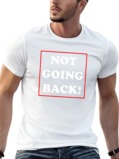 Camiseta Negra: ¡No Volveré!