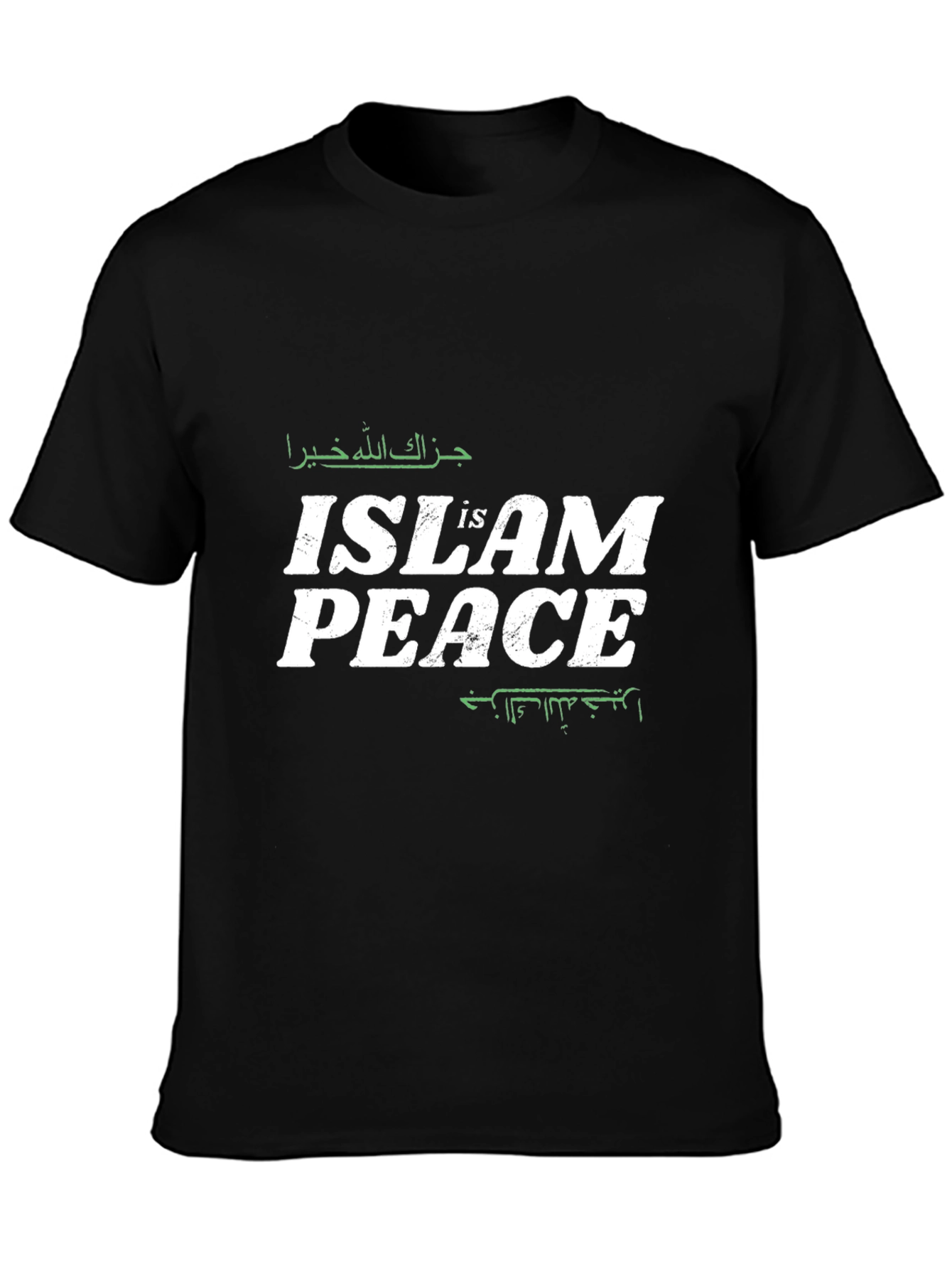 Camiseta Negra Islam es Paz
