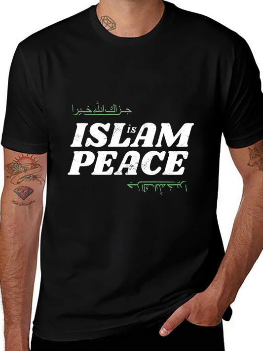 Camiseta Negra Islam es Paz