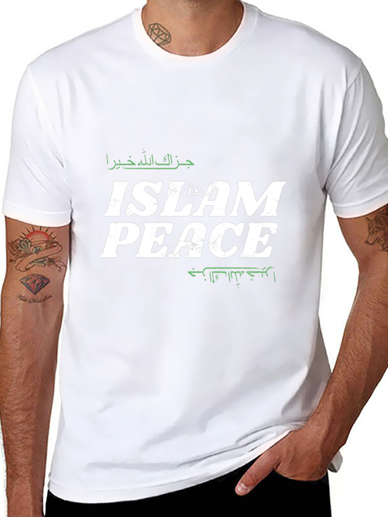 Camiseta Negra Islam es Paz