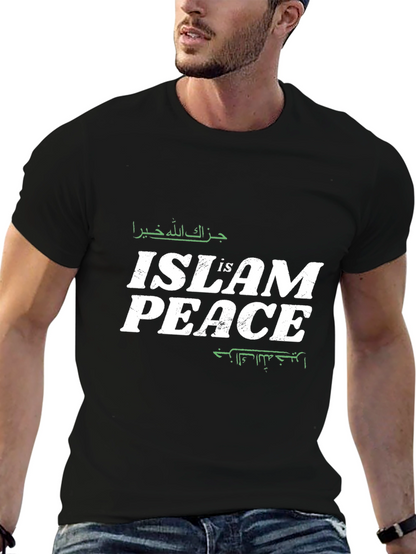 Camiseta Negra Islam es Paz