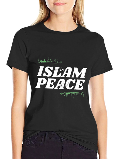 Camiseta Negra Islam es Paz