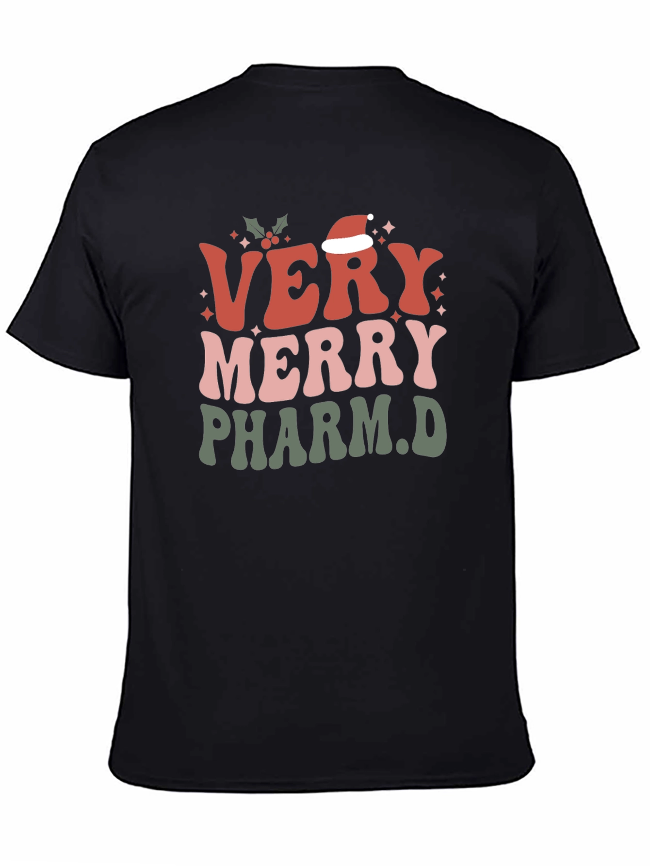 Camiseta Navideña Very Merry Pharm.D