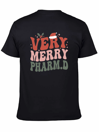 Camiseta Navideña Very Merry Pharm.D