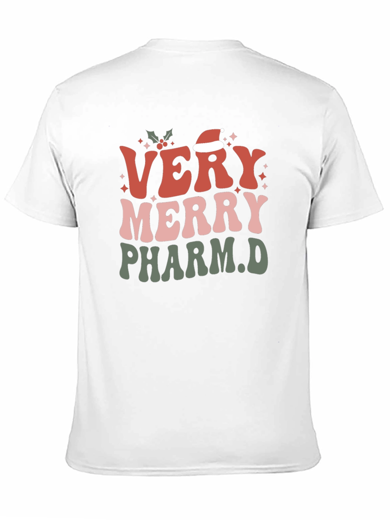 Camiseta Navideña Very Merry Pharm.D