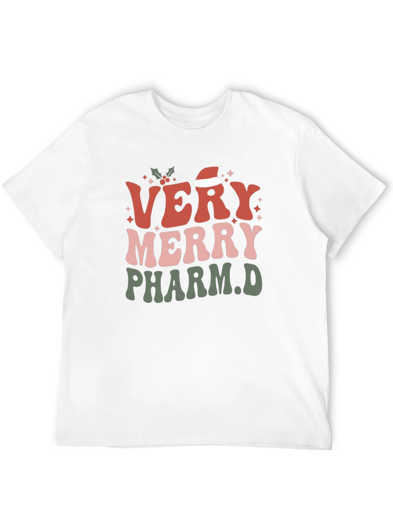 Camiseta Navideña Very Merry Pharm.D