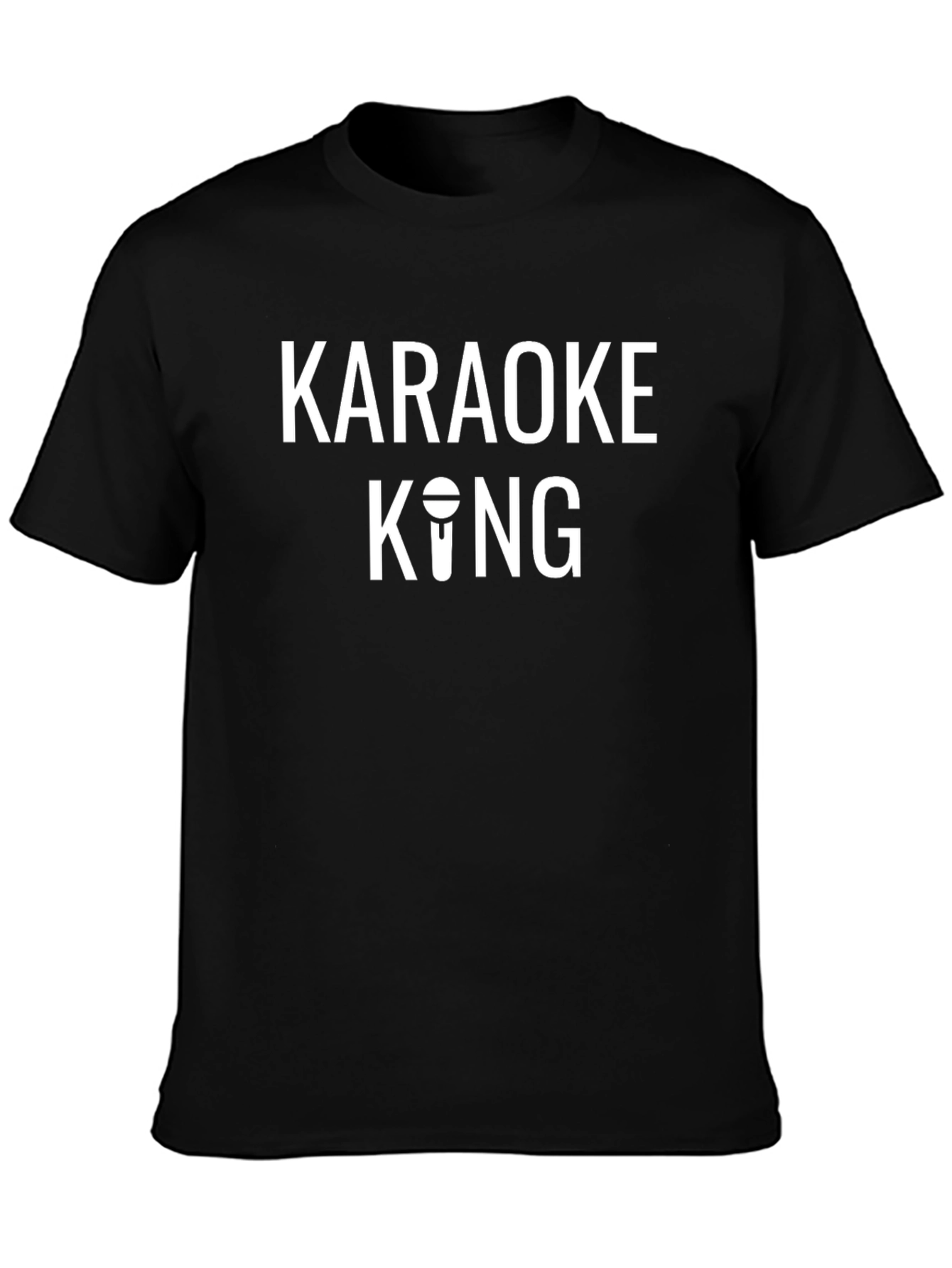 Camiseta Karaoke King - Ideal para Cantantes