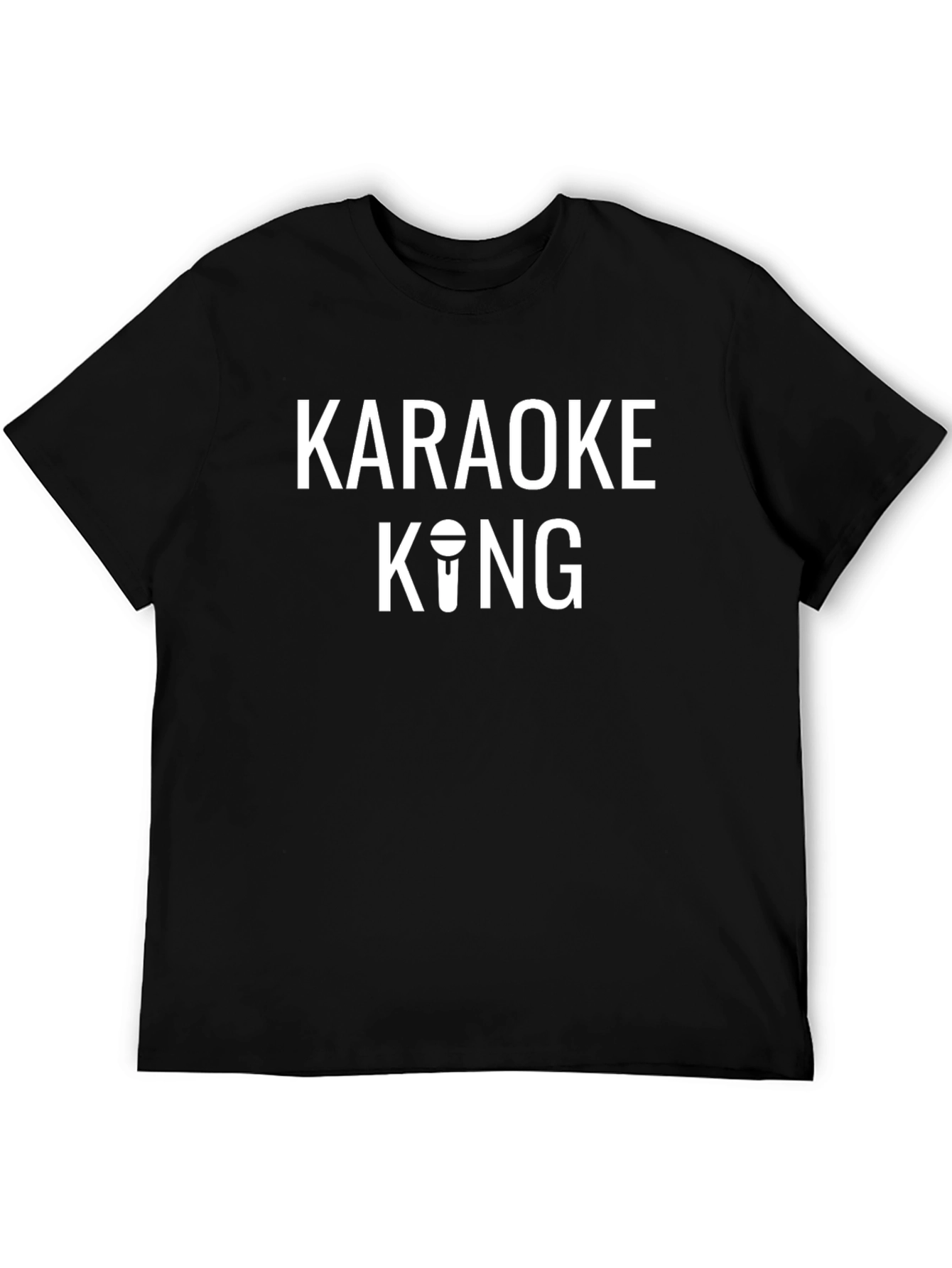 Camiseta Karaoke King - Ideal para Cantantes