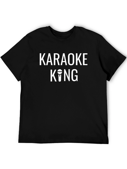 Camiseta Karaoke King - Ideal para Cantantes