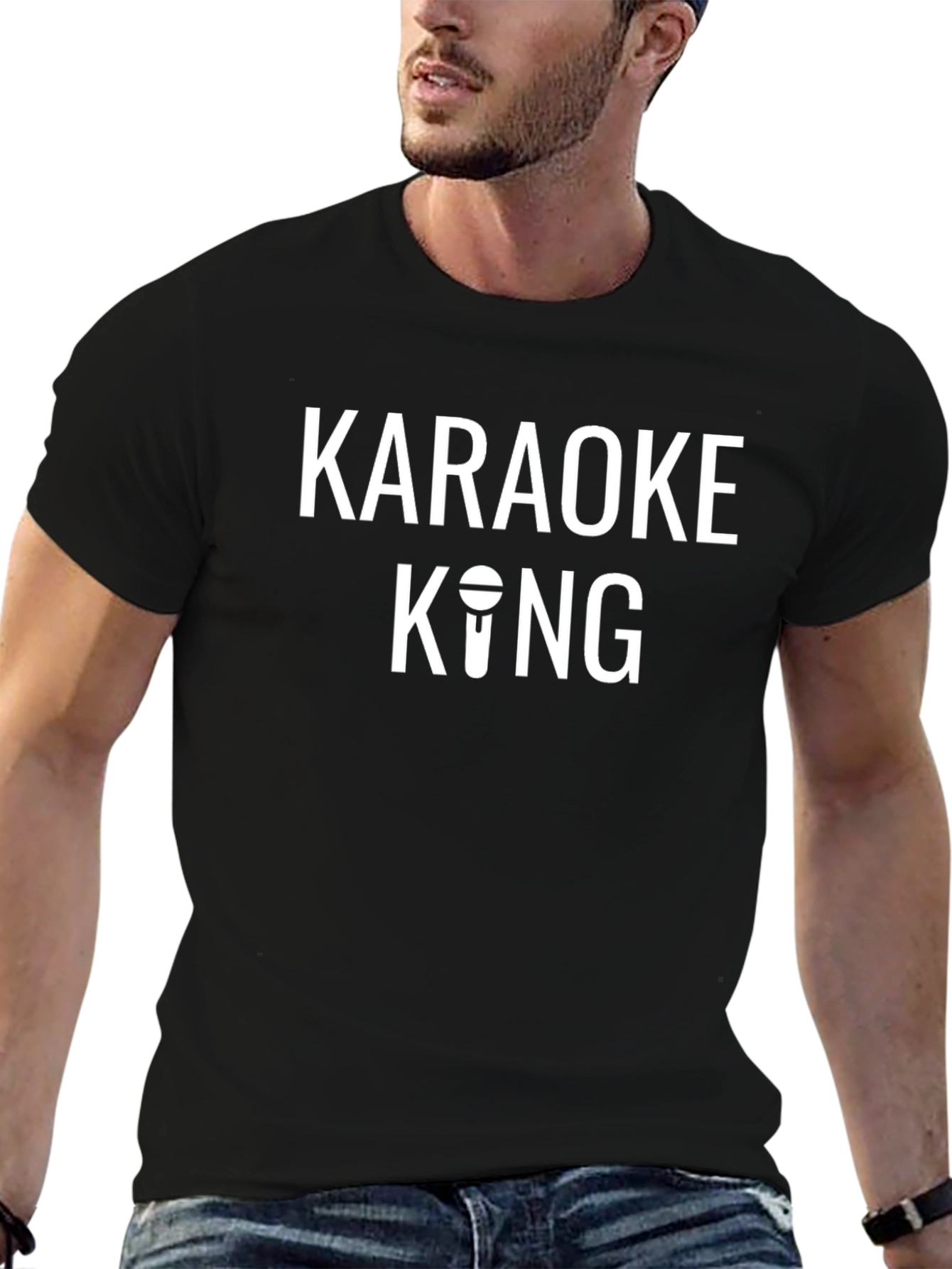 Camiseta Karaoke King - Ideal para Cantantes