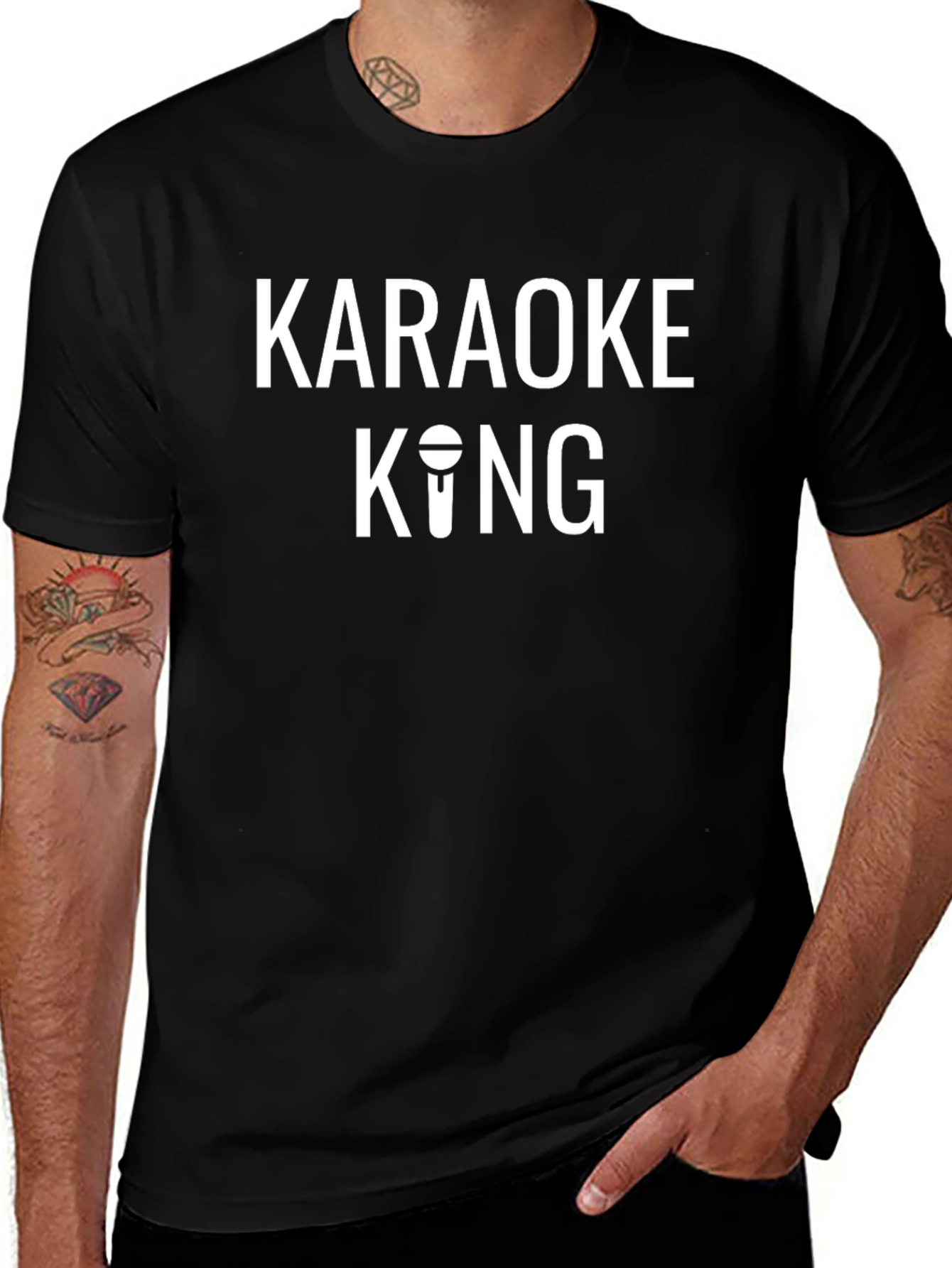 Camiseta Karaoke King - Ideal para Cantantes