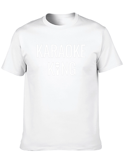 Camiseta Karaoke King - Ideal para Cantantes