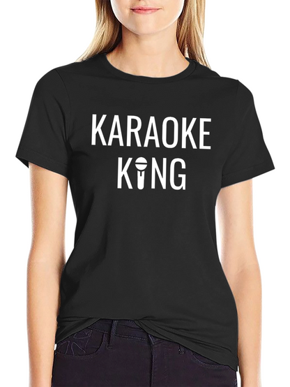 Camiseta Karaoke King - Ideal para Cantantes