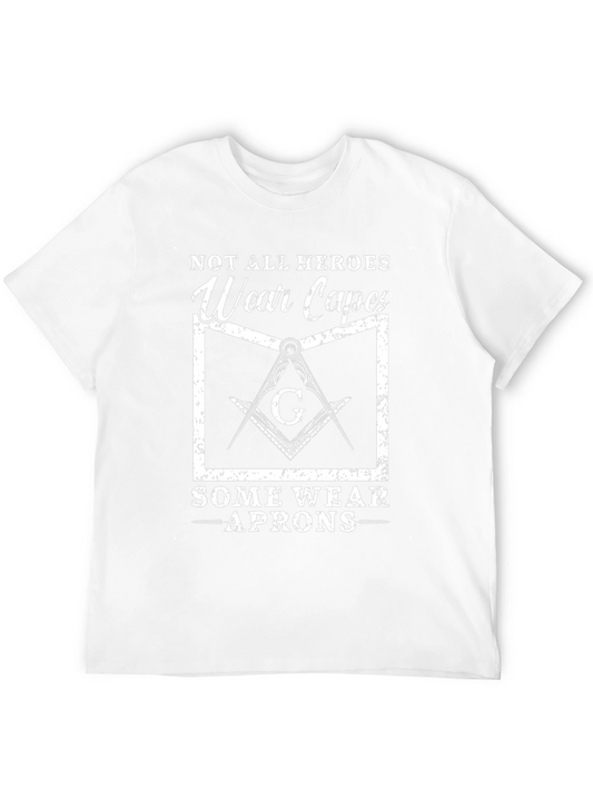 Camiseta Negra: Héroes con Delantal