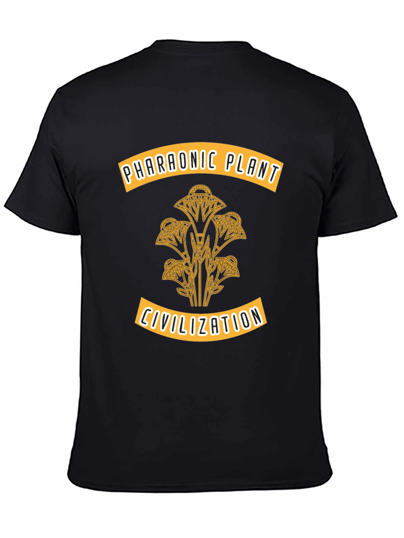 Camiseta Hombre Diseño Egipcio - Planta Faraónica